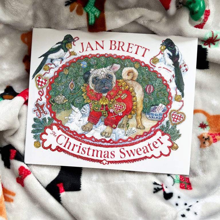 Holiday Book Countdown, Day 22 THE CHRISTMAS SWEATER (Jan Brett)